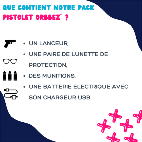Pistolet à Orbeez Électrique