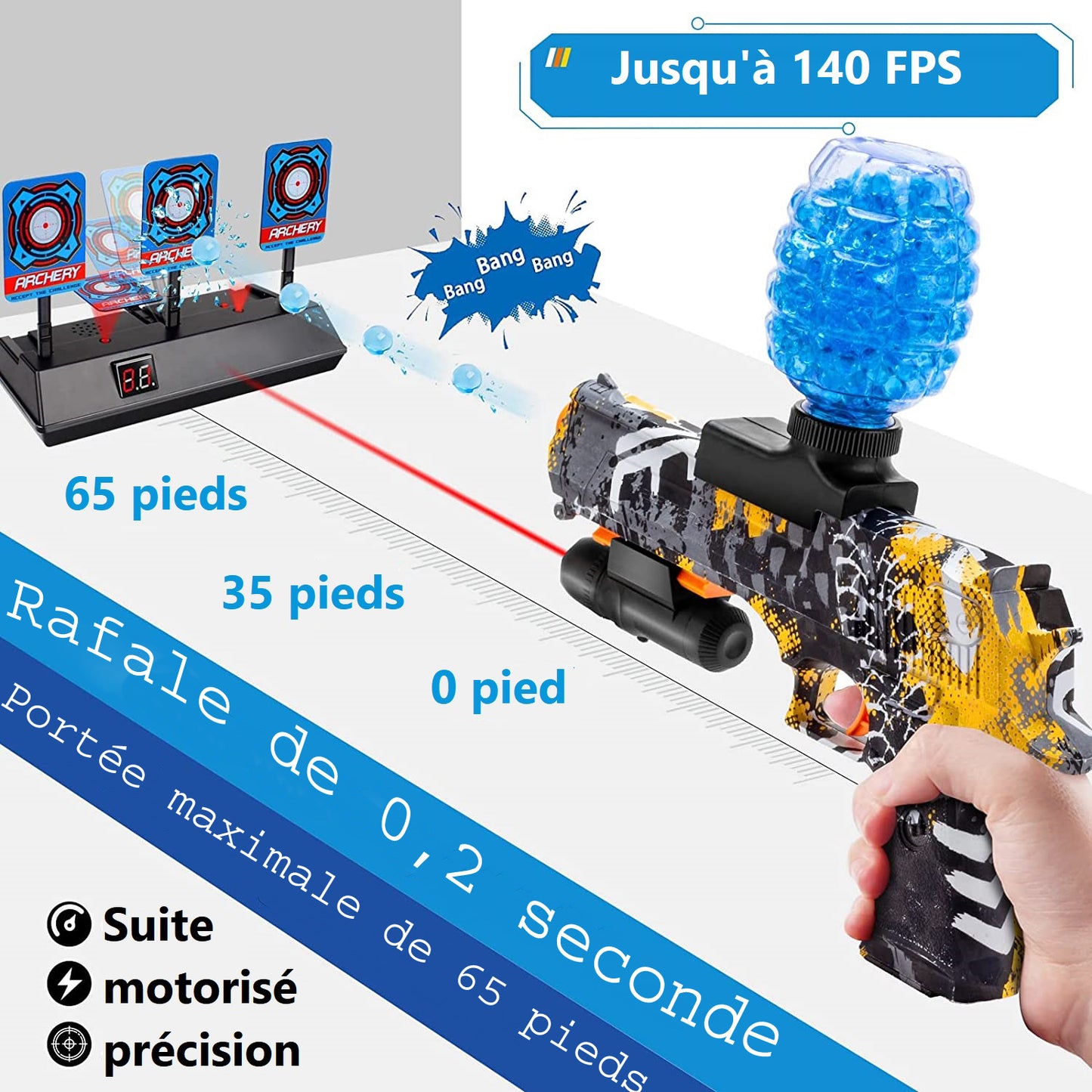 Pistola de bolas de agua